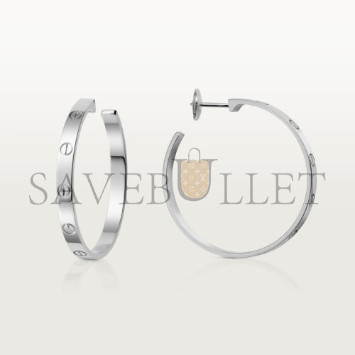 CARTIER  LOVE EARRINGS B8028300