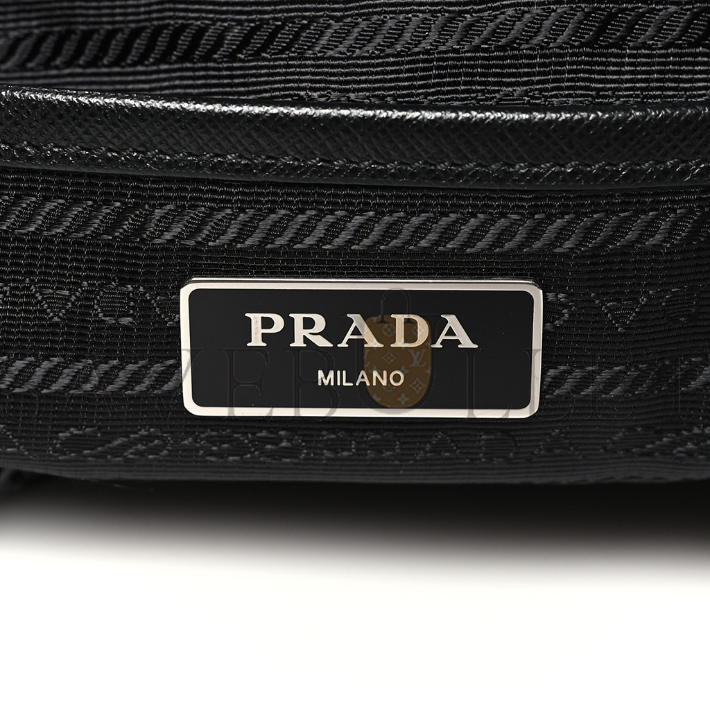 PRADA NYLON VELA MEDIUM BACKPACK BLACK (29*29*14cm)