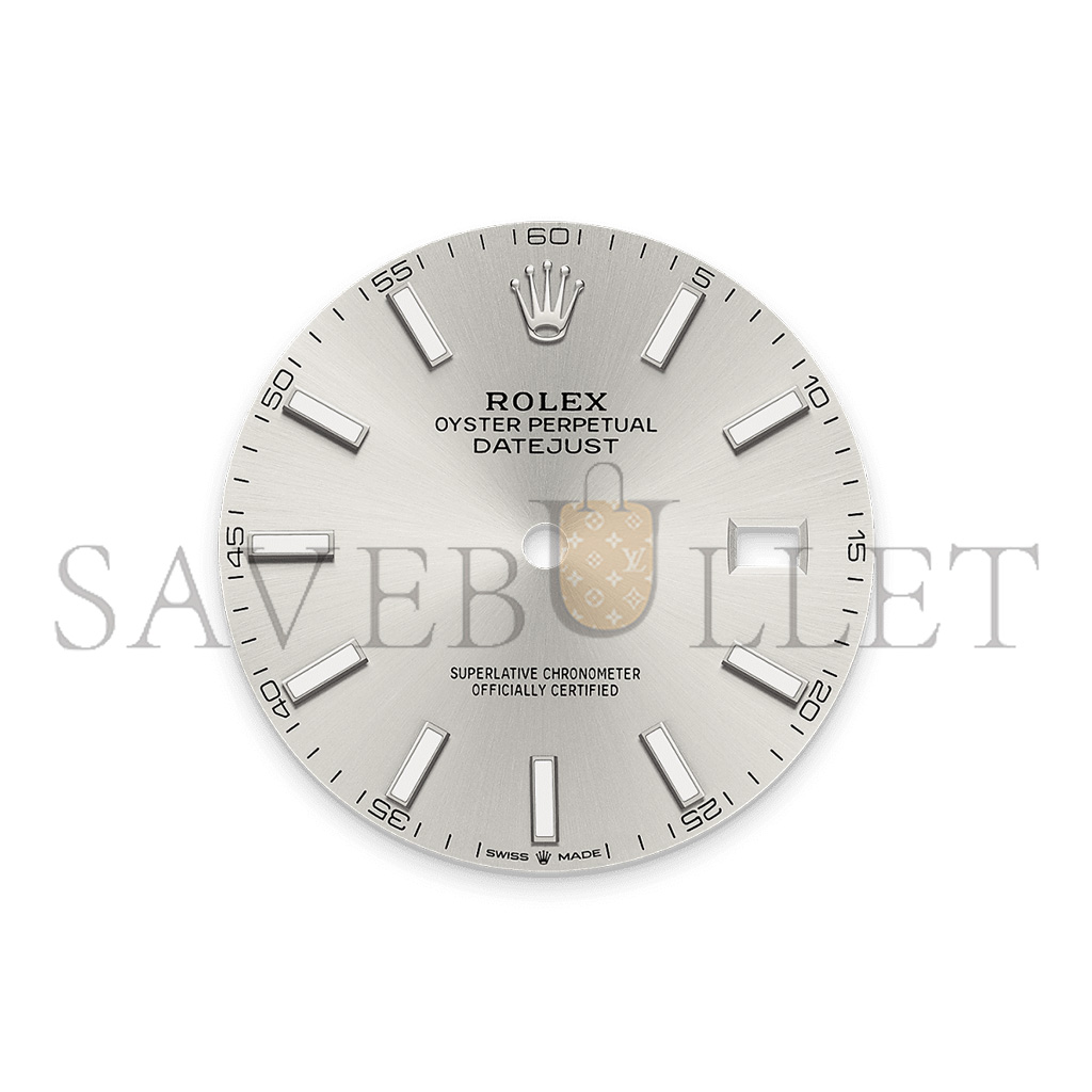 ROLEX DATEJUST 41 OYSTER, 41 MM, OYSTERSTEEL AND WHITE GOLD WATCH 126334-0003