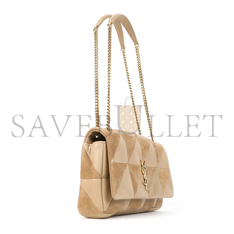 YSL JAMIE MEDIUM IN SUEDE AND LAMBSKIN 515821COPP72646 (25*15*7.5cm)