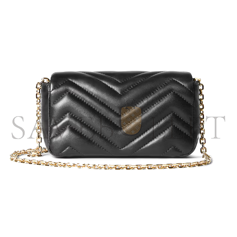 GUCCI GG MARMONT MINI SHOULDER BAG 841290AAFAX1000 (16.5*9.5*4.5cm)