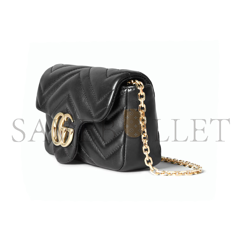 GUCCI GG MARMONT MINI SHOULDER BAG 841290AAFAX1000 (16.5*9.5*4.5cm)