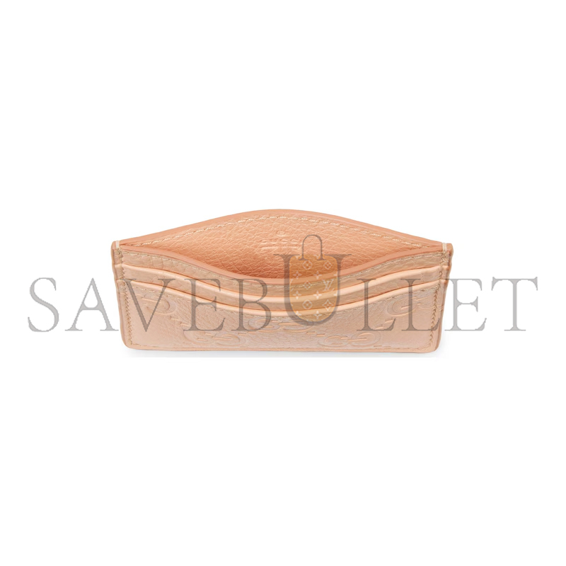 GUCCI GG EMBLEM CARD CASE 815883AAEEM6802 (10*7cm)