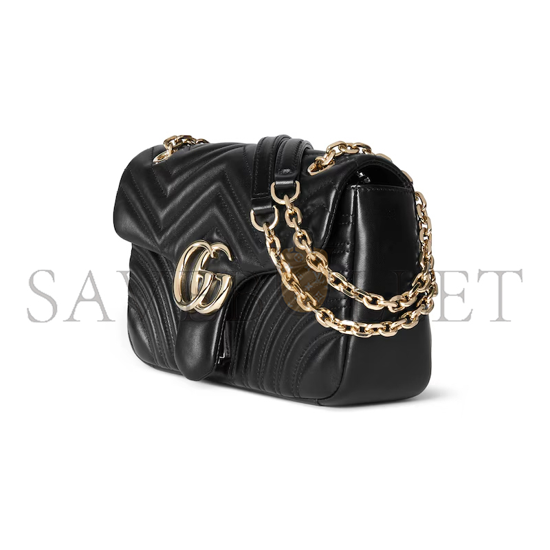 GUCCI GG MARMONT MEDIUM SHOULDER BAG 837267AAE381000 (26*15*7cm)