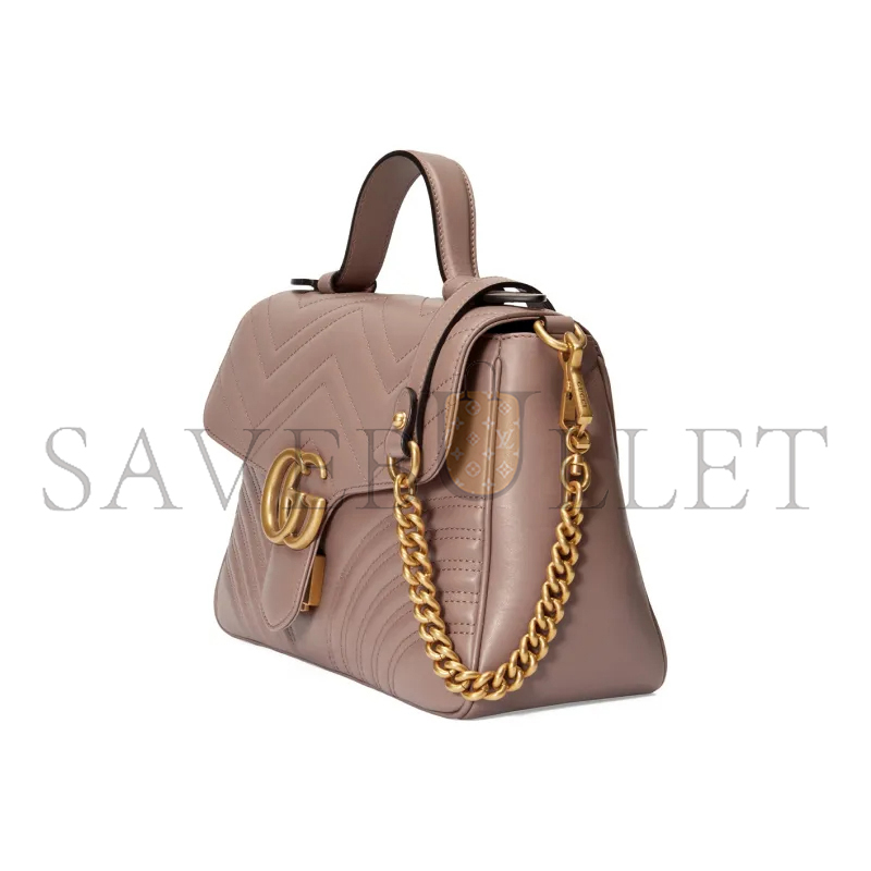 GUCCI GG MARMONT MEDIUM TOP HANDLE BAG ‎‎‎498110DTDIT5729 (27*19*10.5cm)