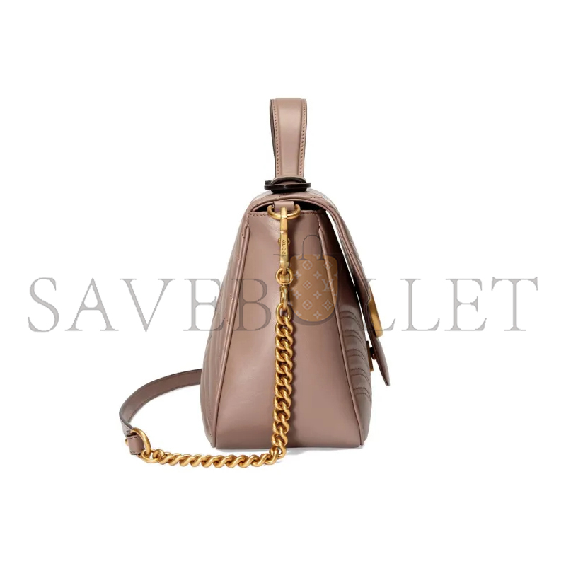 GUCCI GG MARMONT MEDIUM TOP HANDLE BAG ‎‎‎498110DTDIT5729 (27*19*10.5cm)