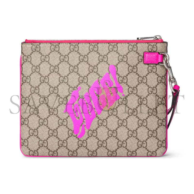 GUCCI SMALL POUCH WITH PRINT 838753FAEQD9774 (23*17*1.5cm)