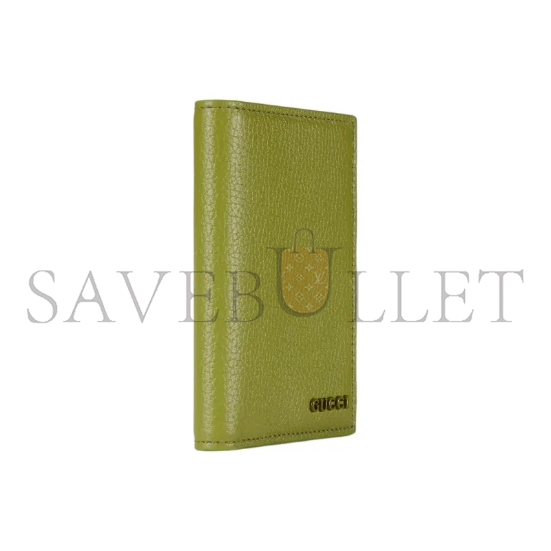 GUCCI LEATHER COIN PURSE 817021AAEGG3743 (11.5*8.5*2cm)