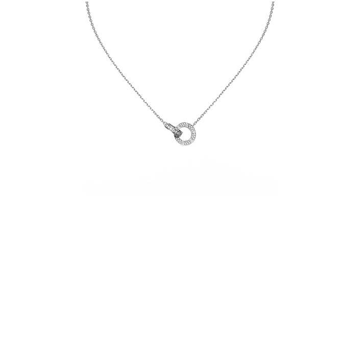 CARTIER  LOVE NECKLACE, DIAMOND-PAVED B7216300