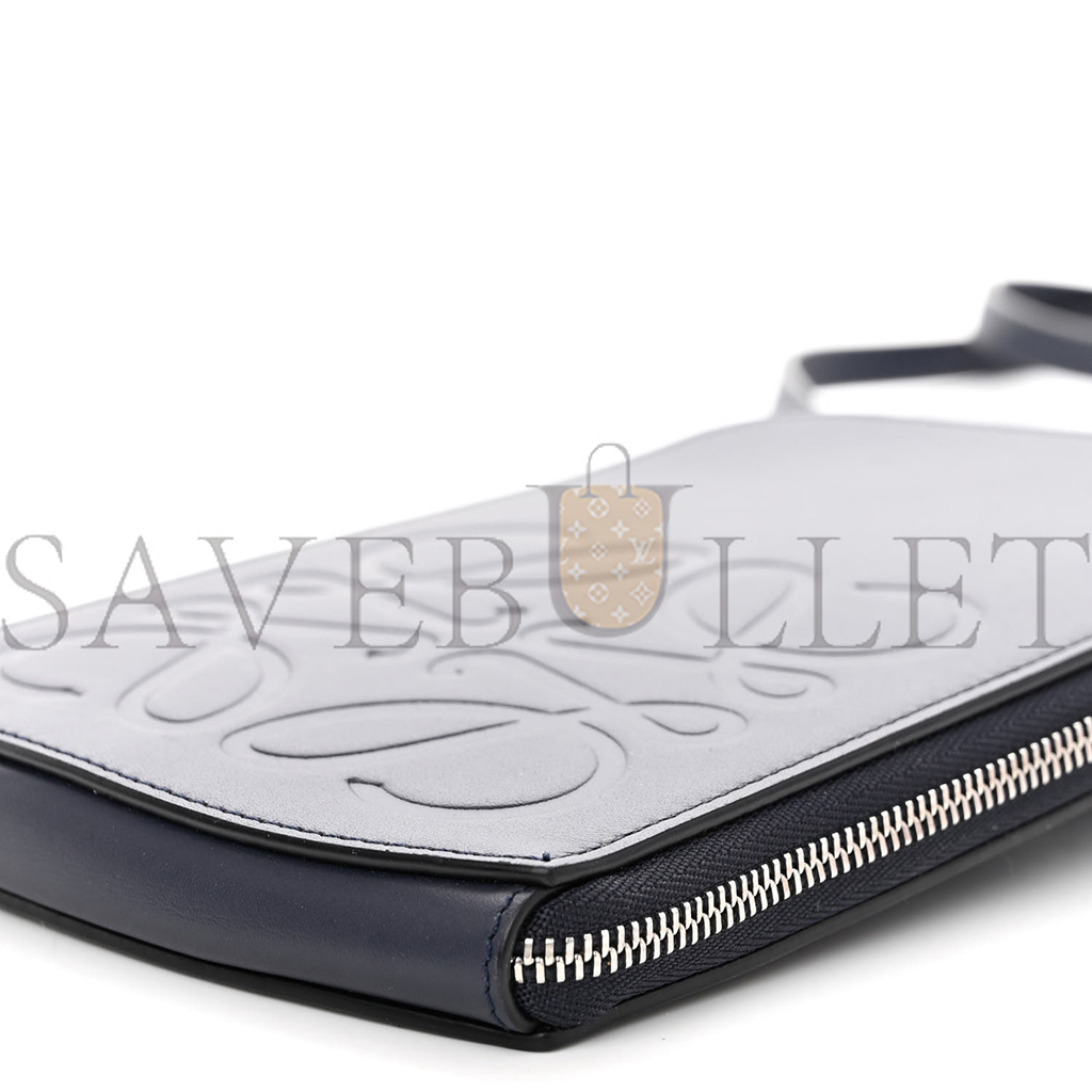 LOEWE SMOOTH CALFSKIN ANAGRAM PHONE POCKET (18*11*1cm) LOEWE SMOOTH CALFSKIN ANAGRAM PHONE POCKET (18*11*1cm)