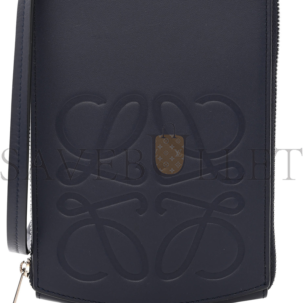 LOEWE SMOOTH CALFSKIN ANAGRAM PHONE POCKET (18*11*1cm) LOEWE SMOOTH CALFSKIN ANAGRAM PHONE POCKET (18*11*1cm)