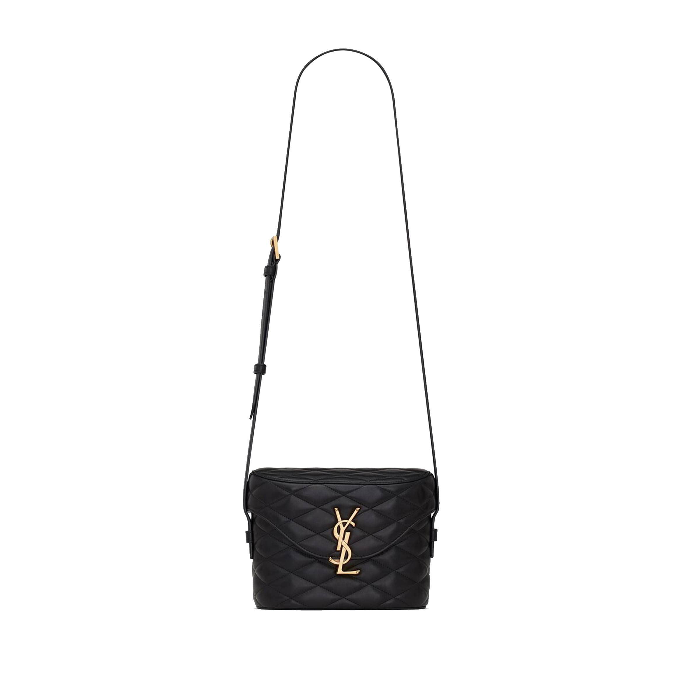 YSL JUNE BOX BAG IN QUILTED LAMBSKIN 7100801EL071000 (19*15*8cm)